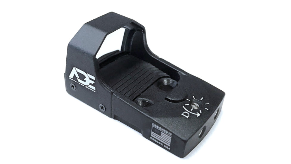 ADE Advanced Optics RD3-006B Mini Reflex Micro Blue Dot Sight, 1x26mm, 3 MOA Reticle, Black, RD3-006B-BLUE