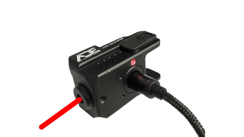 ADE Advanced Optics Rechargeable Super Ultra Compact Laser Sight, RED Laser, Springfield Hellcat OSP/PRO, Black, HR54C Recharge