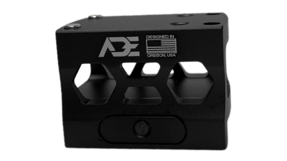ADE Advanced Optics Riser HIGH Red Dot Sight Mount, Holosun 407K/507K, Sig Romeo Zero, Shield RMS, Spike/Nuwa, Swampfox Sentinel, Black, HM5