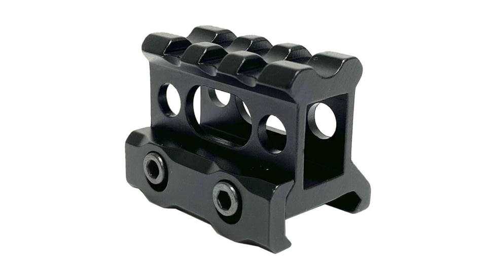ADE Advanced Optics Riser HIGH Red Dot Sight Mount, Trijicon RMR/SRO, Swampox Kingslayer/Liberty/Justice, Black, PicatinnyCowi tnessMount