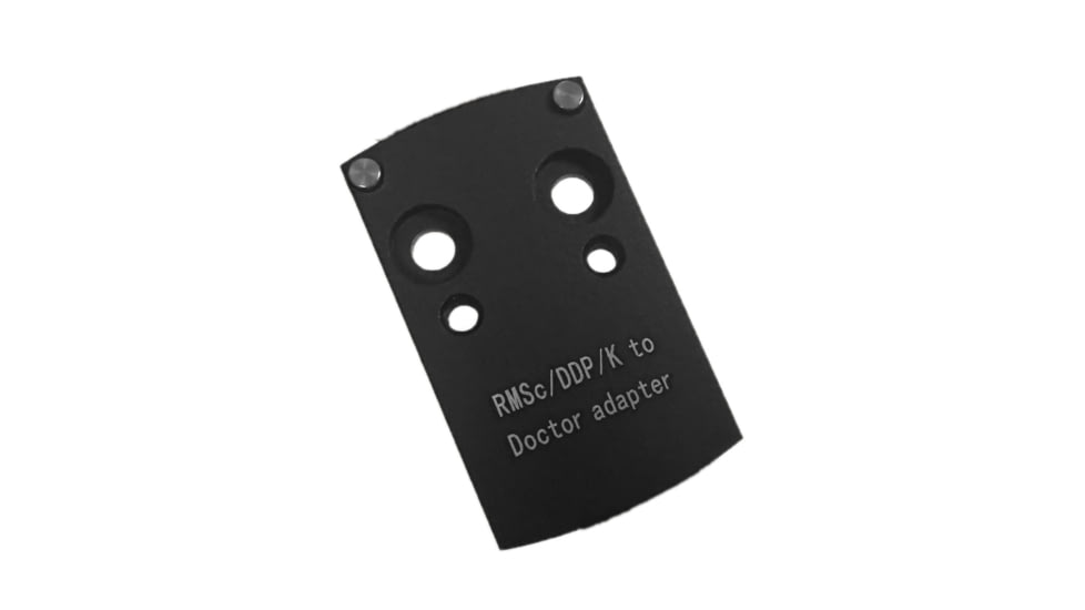 ADE Advanced Optics RMSc to Doctor Converter Adapter Plate, Black, HM16