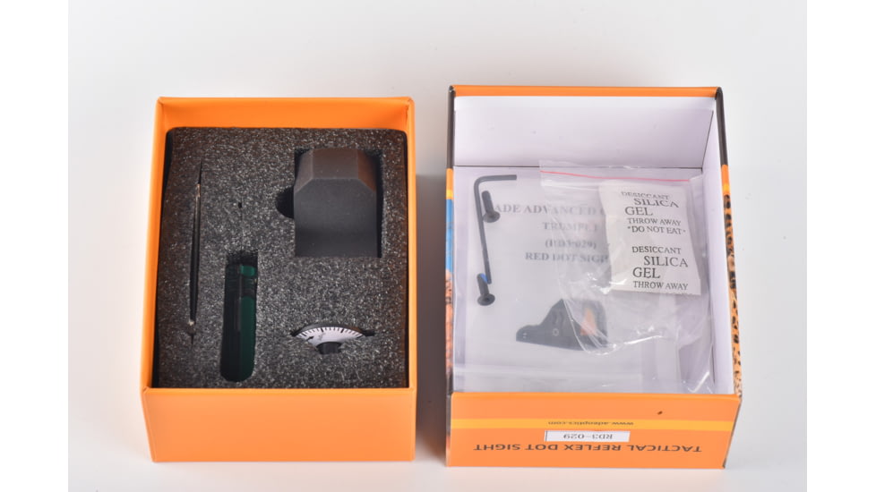 ADE Advanced Optics Trumpet PRO Motion Awake Red Dot Sight, 4 MOA Reticle, Black, RD3-029 Pro