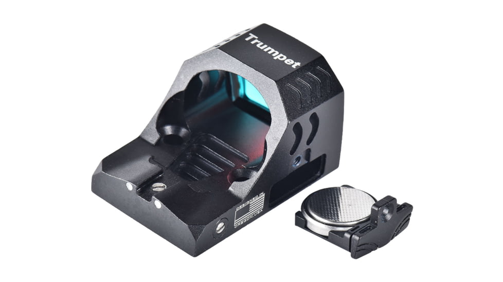 ADE Advanced Optics Trumpet PRO Motion Awake Red Dot Sight, 4 MOA Reticle, Black, RD3-029 Pro