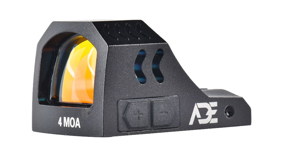 ADE Advanced Optics Trumpet PRO Motion Awake Red Dot Sight, 4 MOA Reticle, Black, RD3-029 Pro