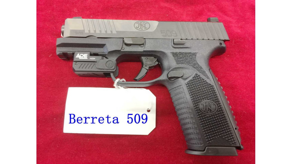 ADE Advanced Optics Universal Laser Sight, Red, All full Size/Sub-Compact Handguns, Black, HR54