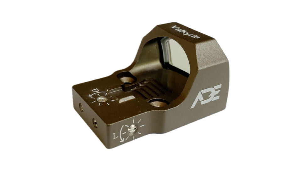ADE Advanced Optics Valkyrie Gen 2 Green Dot Sight, 4 MOA, FDE, RD3-023S Pro
