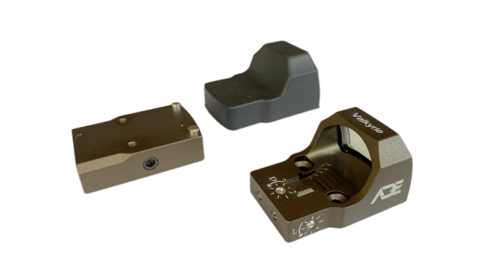 ADE Advanced Optics Valkyrie Gen 2 Green Dot Sight, 4 MOA, FDE, RD3-023S Pro