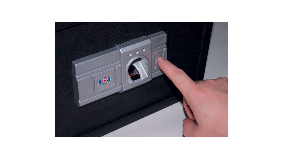 Secure Vault Fingerprint Safe Closeup