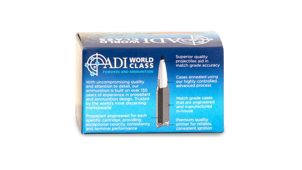 ADI World Class BlitzKing .223 Remington 55 Grain Centerfire Rifle Ammo, 20 Rounds, 9332153003166