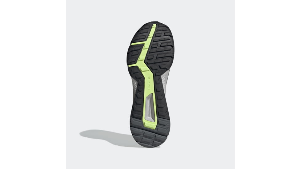 Adidas Terrex Soulstride Trailrunning Shoes - Men's, Grey Four/Grey Two/Pulse Lime, 10, GZ9034-10