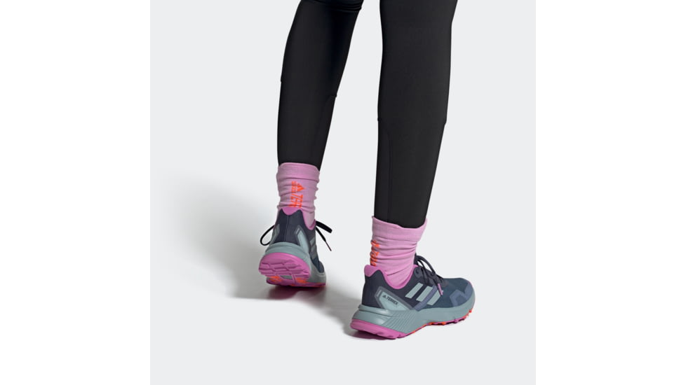 Adidas Terrex Soulstride Trailrunning Shoes - Womens, Wonder Steel/Magic Grey Met/Pulse Lilac, 9, GZ4079-9