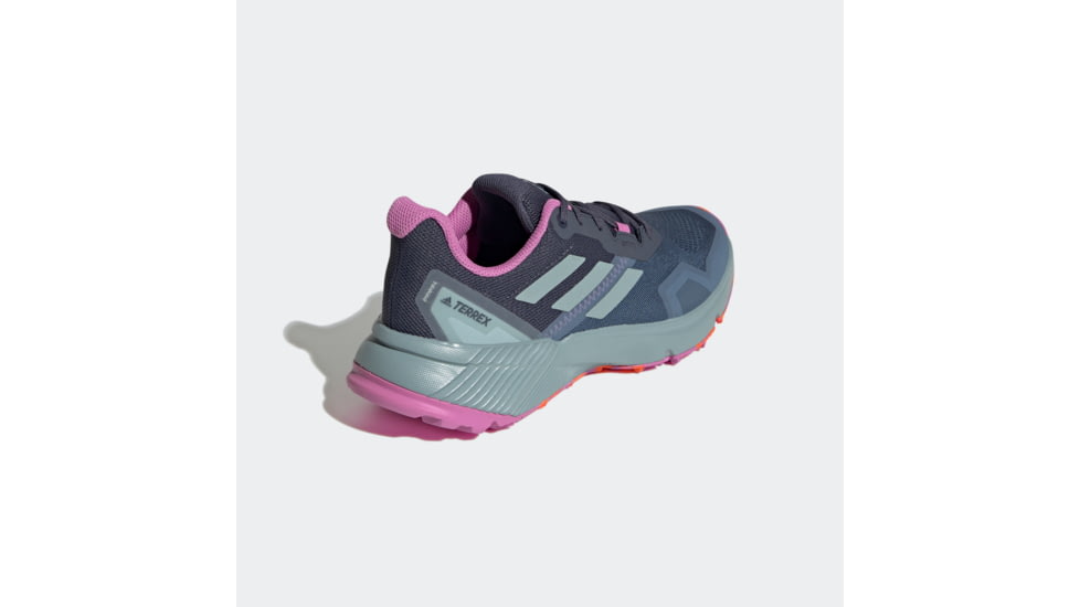 Adidas Terrex Soulstride Trailrunning Shoes - Womens, Wonder Steel/Magic Grey Met/Pulse Lilac, 9, GZ4079-9