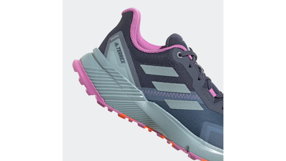 Adidas Terrex Soulstride Trailrunning Shoes - Womens, Wonder Steel/Magic Grey Met/Pulse Lilac, 9, GZ4079-9