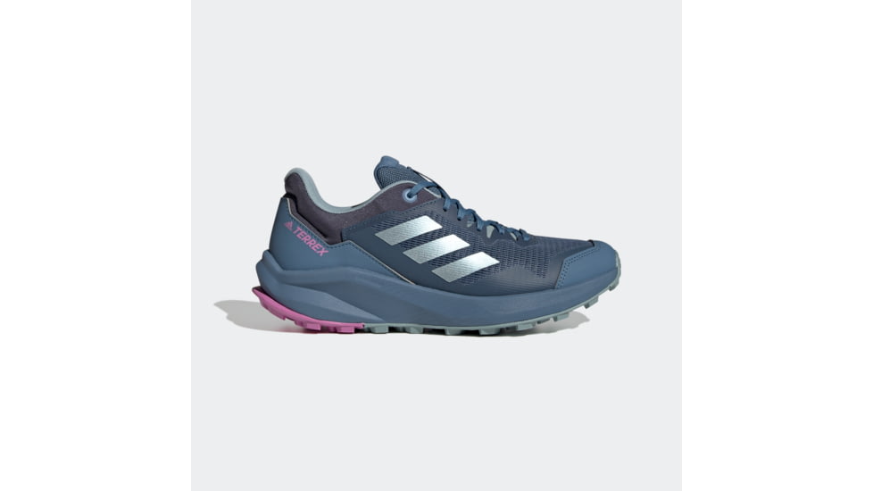Adidas Terrex Trailrider Shoes - Women's, Wonder Steel/Magic Grey Met/Pulse Lilac, 6, GW5554-6