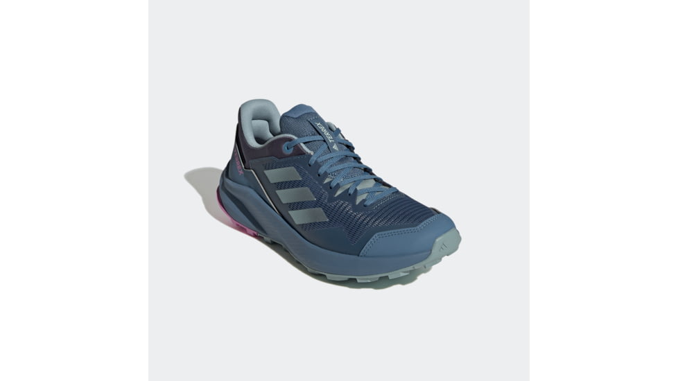 Adidas Terrex Trailrider Shoes - Women's, Wonder Steel/Magic Grey Met/Pulse Lilac, 6, GW5554-6