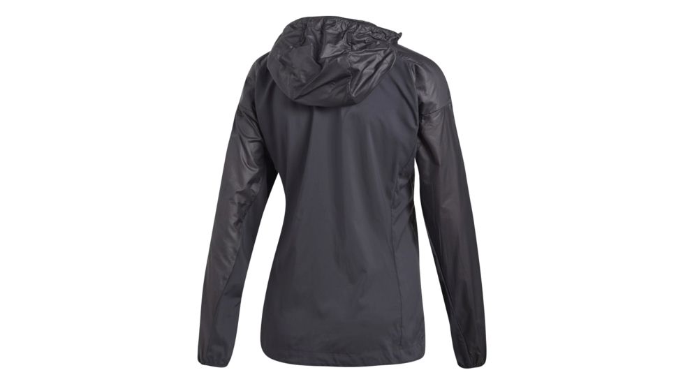 Adidas Terrex Agravic Alpha Shield Hoodie, DQ - Womens, Carbon, Extra Large, DQ1510-XL