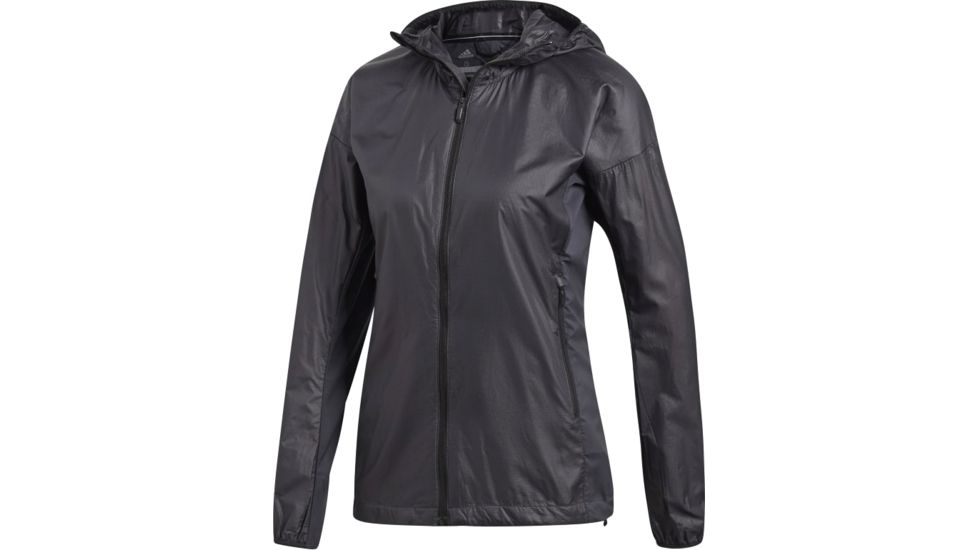 Adidas Terrex Agravic Alpha Shield Hoodie, DQ - Womens, Carbon, Extra Large, DQ1510-XL