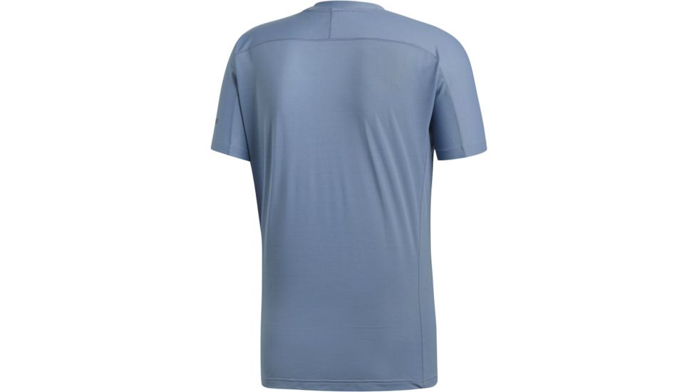 Adidas Terrex Agravic Parley Tee - Mens, Raw Steel, 2XL, CY8687-2XL