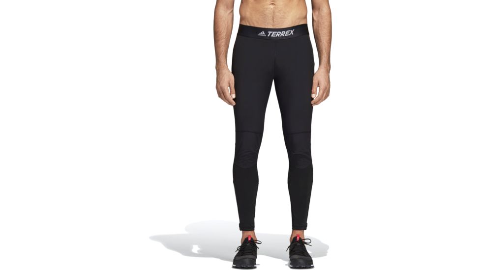 Adidas Terrex Agravic Trail Running Tights - Men's, Black, 38, CY1880-38