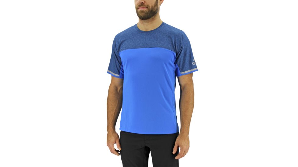 All Outdoor Climachill Fast Crew - Mens -Shock Blue-Small
