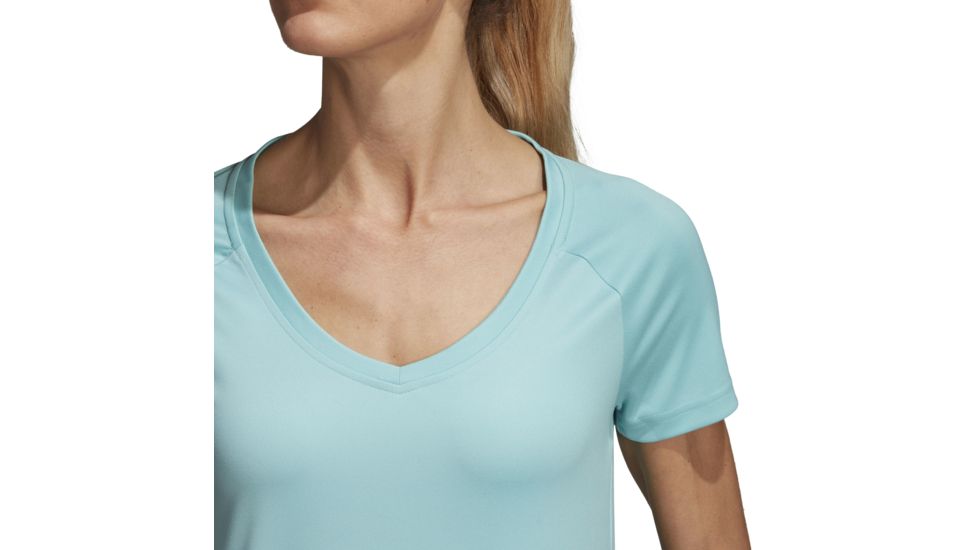 Adidas Terrex Ampli Parley Women's Tee 3, Blue Spirit, Large, CD3261-L