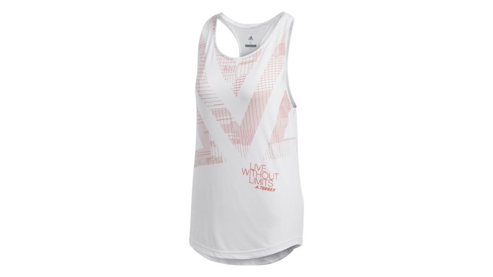 Adidas Terrex Ampli Women's Tank, White, Large, CD3267-L