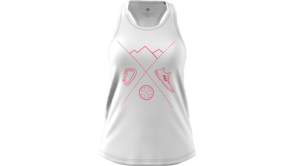 Adidas Terrex Ascend Tank - Womens, White, DW5611-DEMO