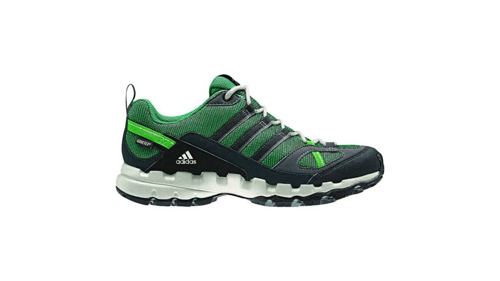 Adidas Terrex AX 1 GTX Hiking Shoe - Women's-Grey/Blk/Blaze Green-6 US
