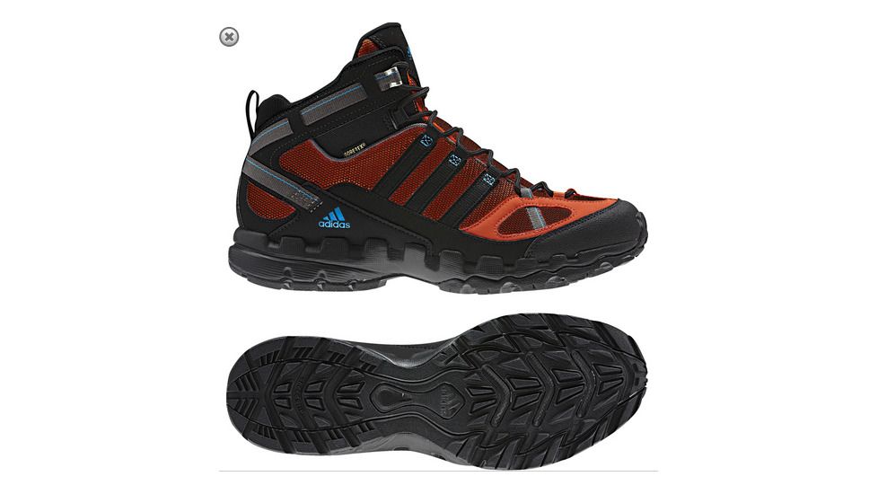 Adidas Terrex AX 1 Mid GTX Boot - Men's-8 US-High Energy/Black/Sharp Blue