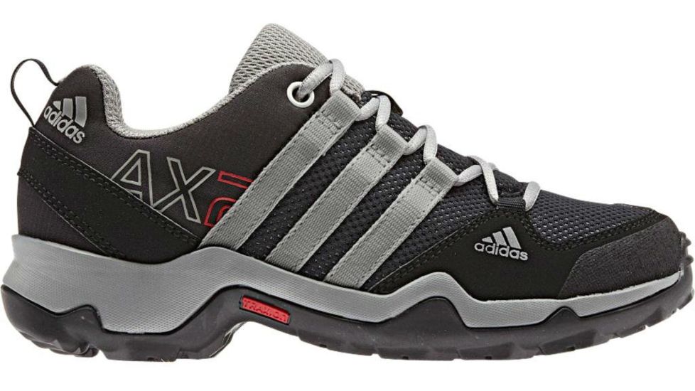 Adidas Terrex AX2 Shoe - Youth-Black/Chalk/Scarlet-6 Youth