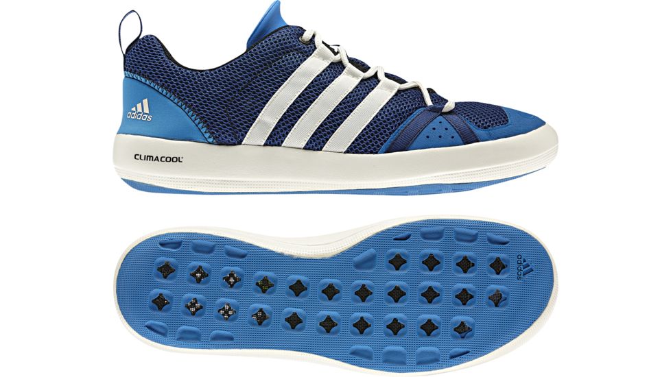 Adidas Terrex Boat Lace Shoes - Men's-8 US-Dark Blue/Chalk/Bright Blue