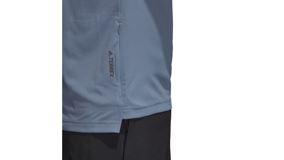 Adidas Terrex Climachill Men's Tee, Raw Steel, 2XL, CF4731-2XL