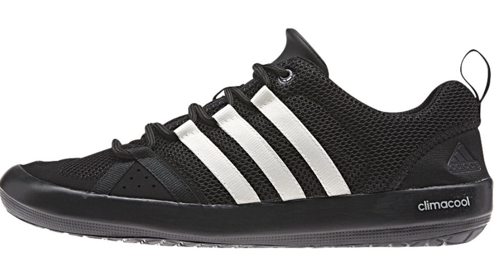 Climacool Boat Lace Watersport Shoe - Mens-Black/Chalk/Silver-Medium-9.5 US