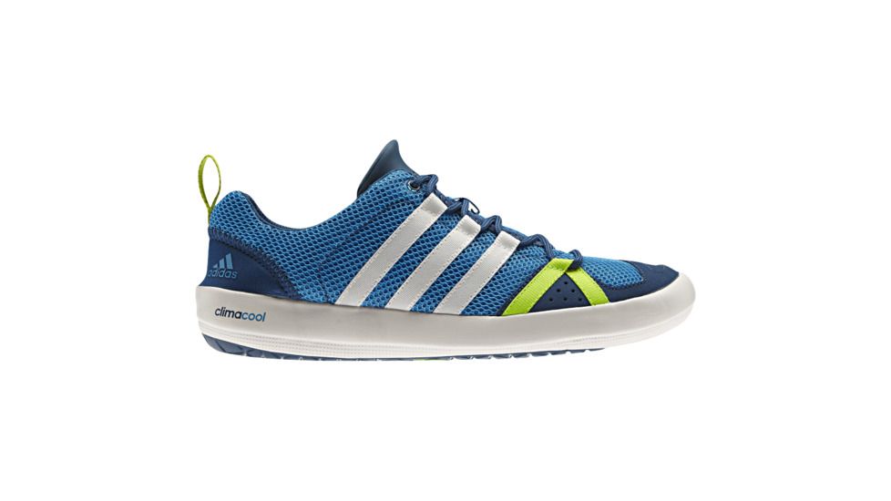 Adidas Terrex Climacool Boat Lace Watersports Shoe - Men's-Solar Blue/Chalk/Slime-Medium-8 US