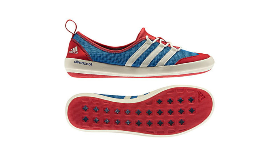 Adidas Terrex Climacool Boat Sleek Shoe - Women's-Craft Blue/Chalk/Red-6 US