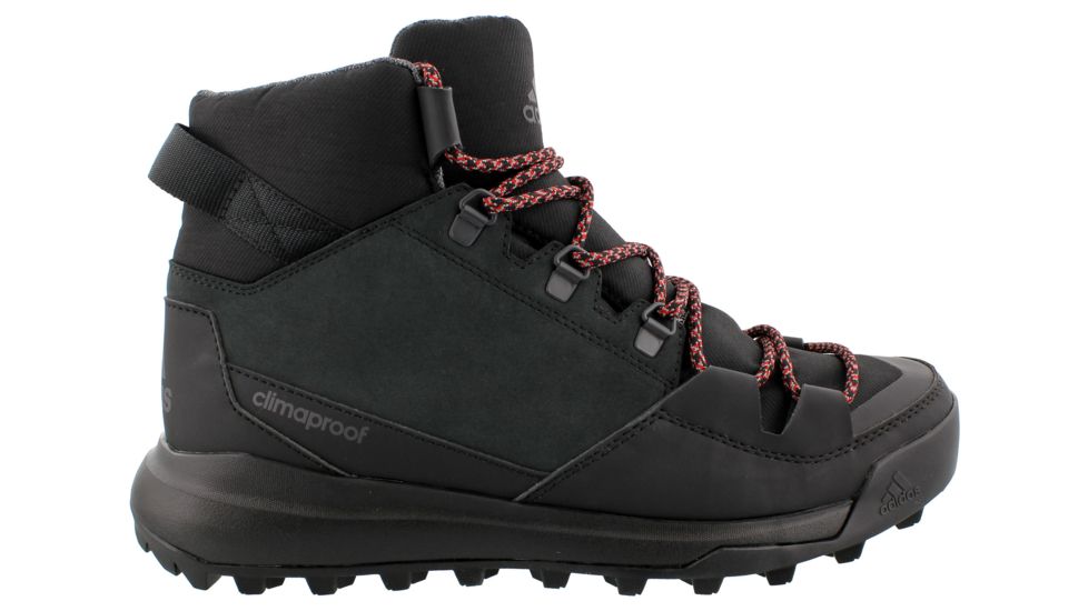 Adidas Terrex CW Winterpitch Mid Winter Boot - Men's-Black/Scarlet/Grey-Medium-8