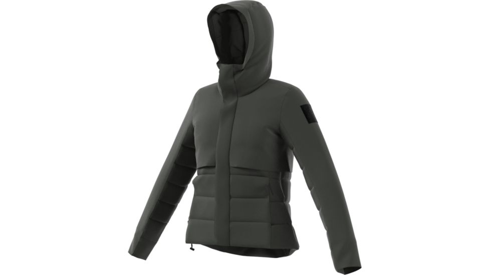 Adidas Terrex Demo, Climawarm Jacket - Women's, Legend Earth, Small, DZ1480-S-DEMO