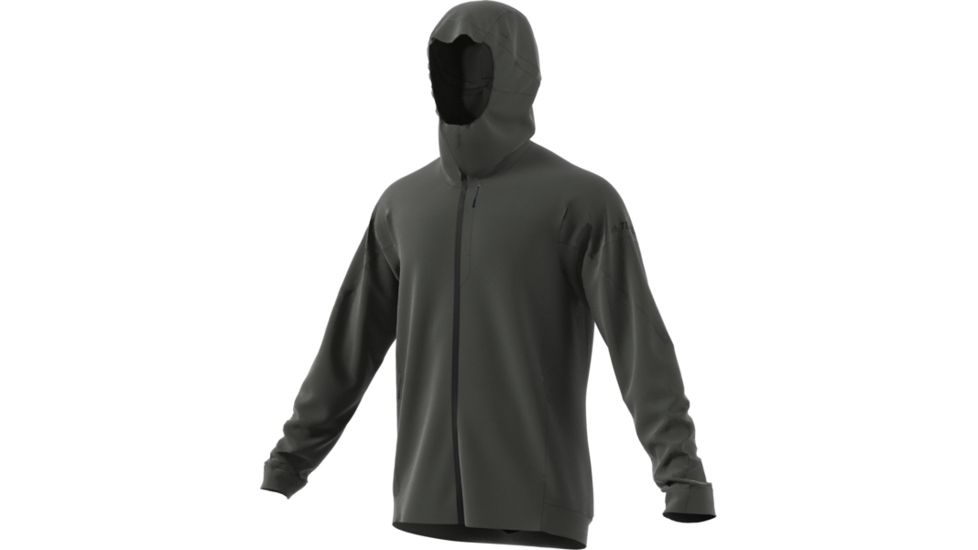 Adidas Terrex Demo, Hi-Loft Softshell Jacket - Men's, Legend Earth, Medium DZ2016-M-DEMO