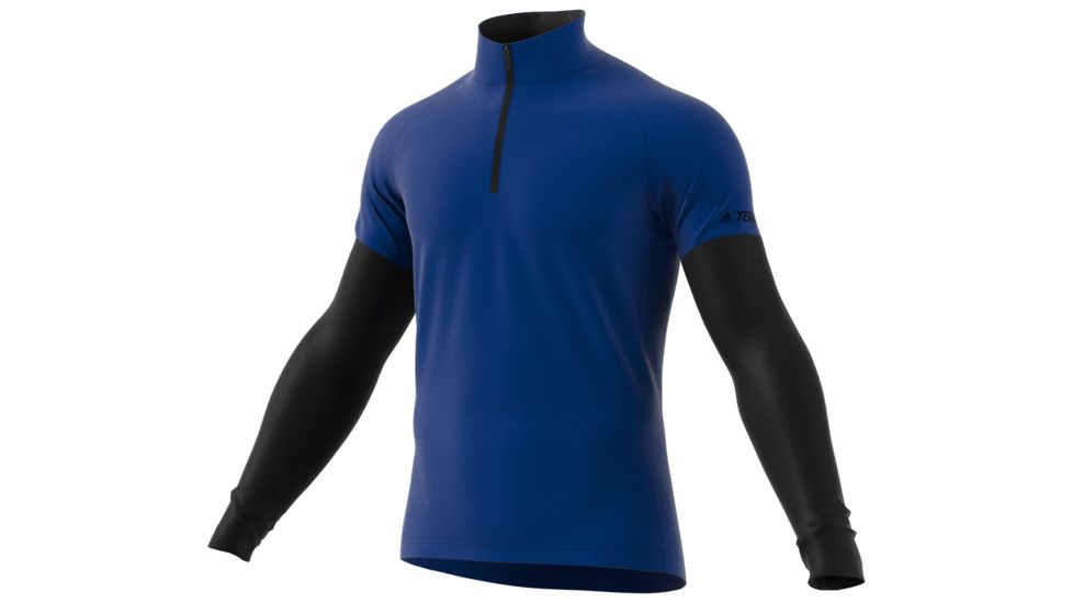 Adidas Terrex Demo, Xperior Long Sleeve - Men's, Col Royal, Medium DZ2032-M-DEMO