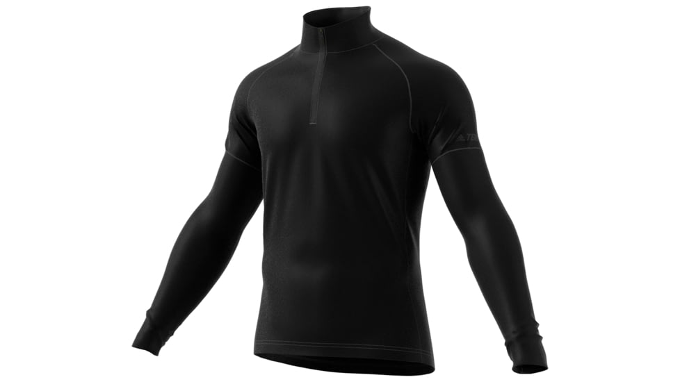 Adidas Terrex Demo, Xperior Long Sleeve - Men's, Black, Medium DZ2033-M-DEMO