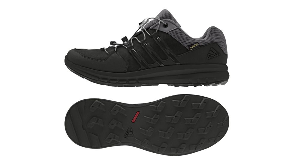 Adidas Terrex Duramo Cross X GTX Trail Running Shoe - Men's-Black/Grey-Medium-8 US