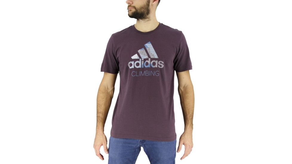 EDO Logo Linear Tee - Mens-Mineral Red-X-Large