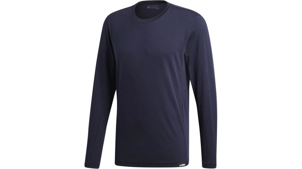 Adidas Terrex Graphic Long Sleeve - Mens, Legend Ink, Medium, CY1776-M