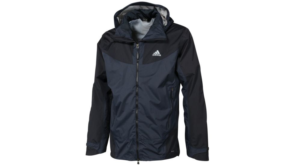 Adidas Terrex Hiking 2-Layer Hybrid CPS Jacket - Men's-Black-Small