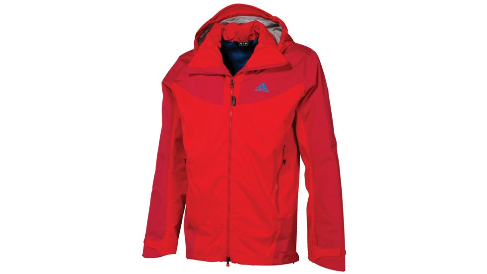 Adidas Terrex Hiking 2-Layer Hybrid CPS Jacket - Men's-Power Red-Small