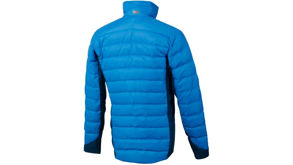 Adidas Terrex Hiking Hybrid Down Jacket - Men's-Craft Blue-X-Large