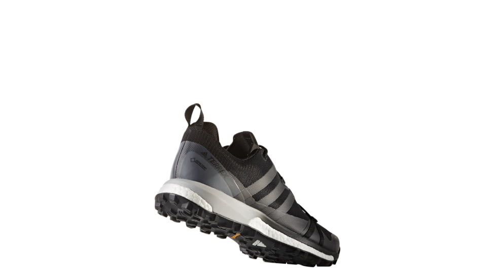 Adidas Terrex Men's Terrex Agravic Trailrunning Shoes, Black/Black/White, 6 US, BB0953-6