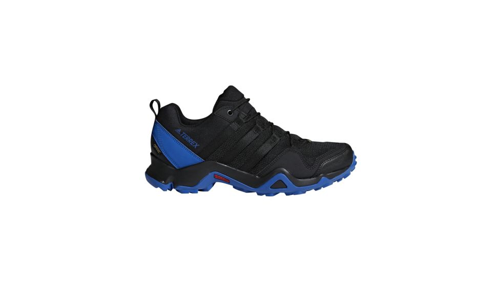 Adidas Terrex Men's Terrex AX2R GTX Hiking Shoes, Black/Black/Blue Beauty, 8.5 US, CM7717-8.5