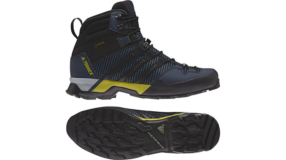 Adidas Terrex Men's Terrex Scope High GTX Hiking Shoes, Core Blue/Black/ Navy, 12.5 US, BB4587-12.5