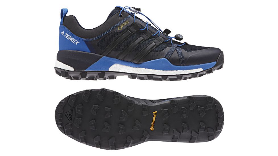 Adidas Terrex Men's Terrex Skychaser GTX Trailrunning Shoes, Navy/Black/Blue Beauty, 6 US, CQ1743-6